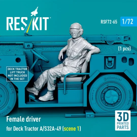 Female driver for Deck Tractor A/S32A-49 (scene 1) (1 pcs) (3D Prin...