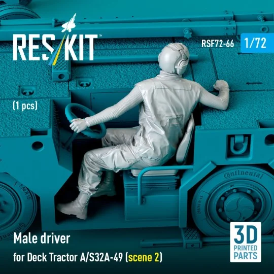 Male driver for Deck Tractor A/S32A-49 (scene 2) (1 pcs) (3D Printe...