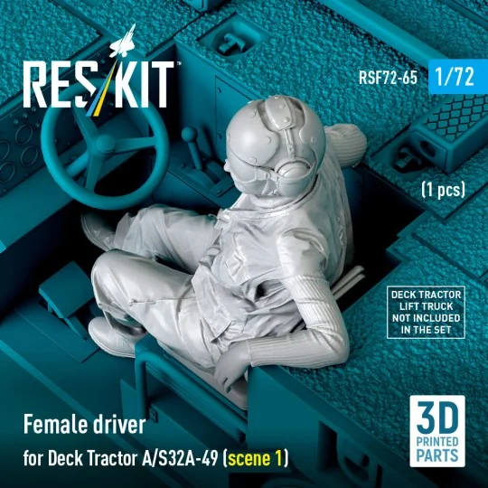 Female driver for Deck Tractor A/S32A-49 (scene 1) (1 pcs) (3D Prin...