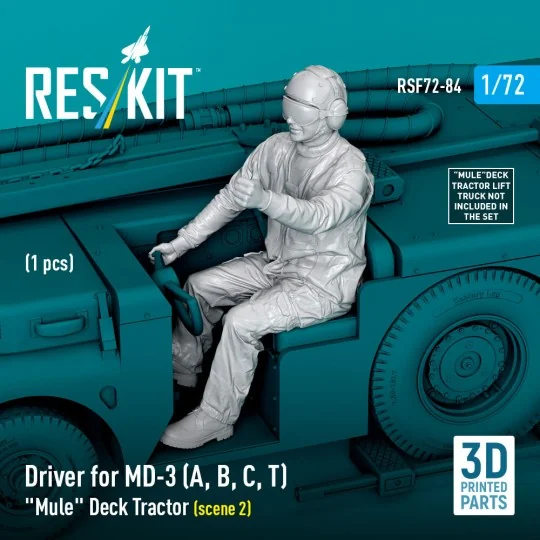 Driver for MD-3 (A, B, C, T) Mule Deck Tractor (scene 2) (1 pcs) (3...