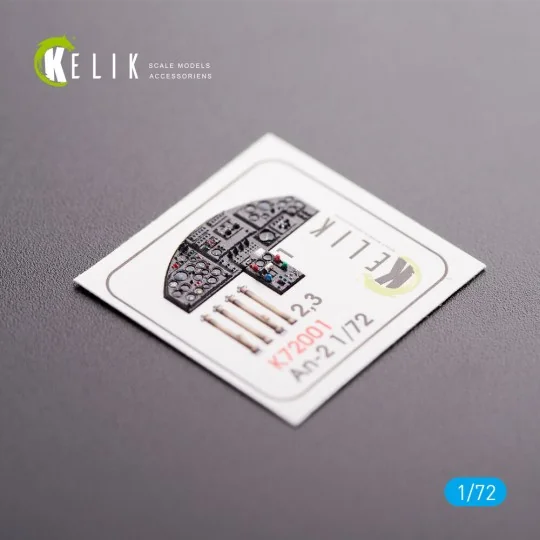 AN-2 Colt interior 3D decals for Trumpeter kit, 1/72 - Kelik K72001
