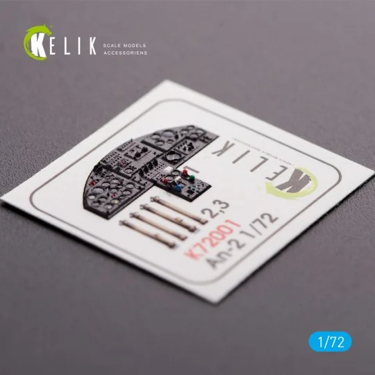 AN-2 Colt interior 3D decals for Trumpeter kit, 1/72 - Kelik K72001