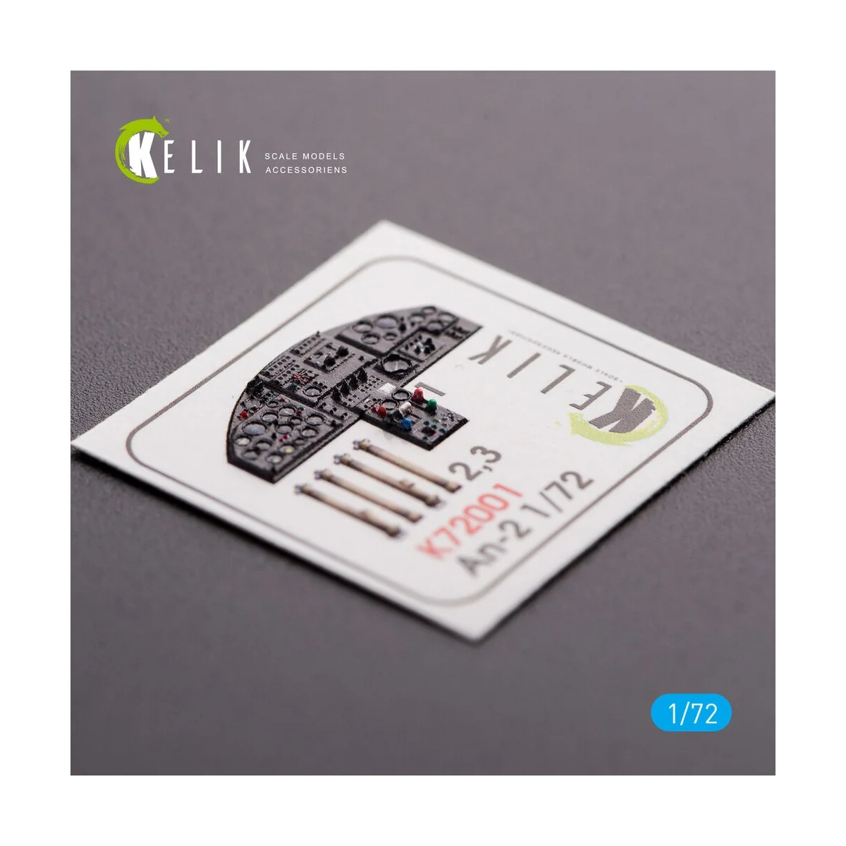 AN-2 Colt interior 3D decals for Trumpeter kit, 1/72 - Kelik K72001