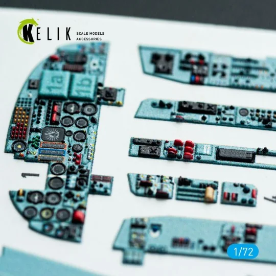 SU-24M interior 3D decals for Trumpeter kit, 1/72 - Kelik K72003