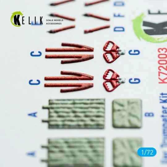SU-24M interior 3D decals for Trumpeter kit, 1/72 - Kelik K72003