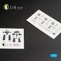 F-4E Phantom II interior 3D decals for FineMolds kit, 1/72 - Kelik ...