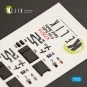 F-16I Sufa interior 3D decals for Kinetic kit, 1/72 - Kelik K72016