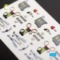 F-4D Phantom II interior 3D decals for FineMolds kit, 1/72 - Kelik ...