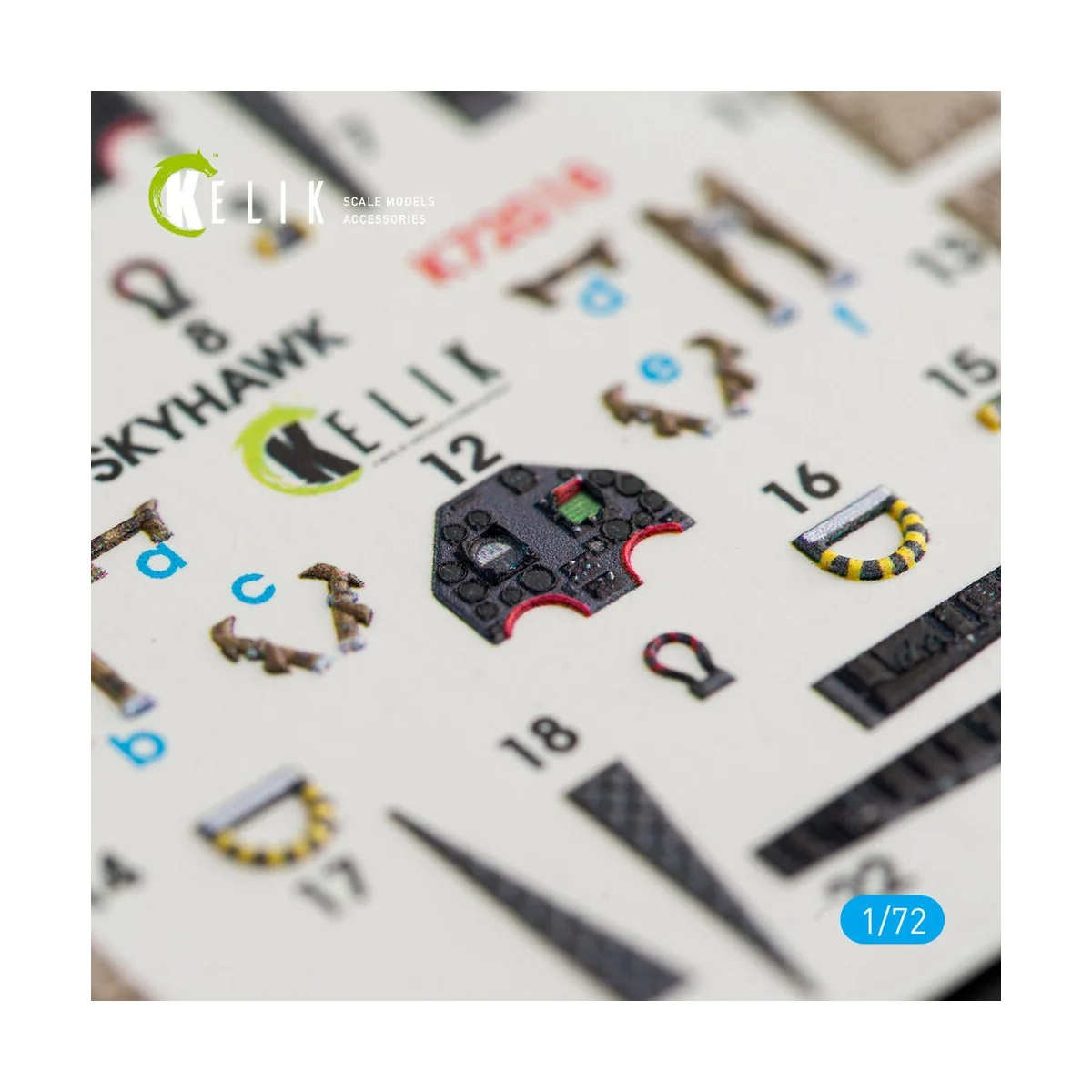 TA-4J Skyhawk interior 3D decals for Fujimi/Hobby 2000 kit, 1/72 - ...