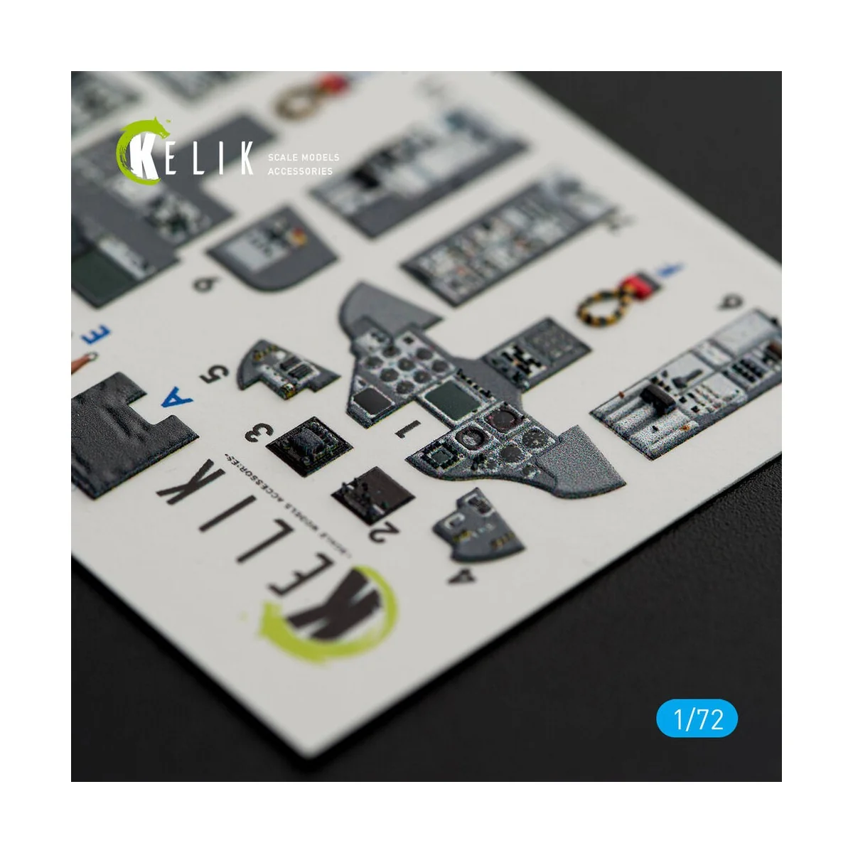 Tornado F Mk.3 Firebird interior 3D decals for Hasegawa, 1/72 - Kel...