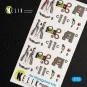 F-4(B, N) Phantom II interior 3D decals for Hasegawa kit, 1/72 - Ke...