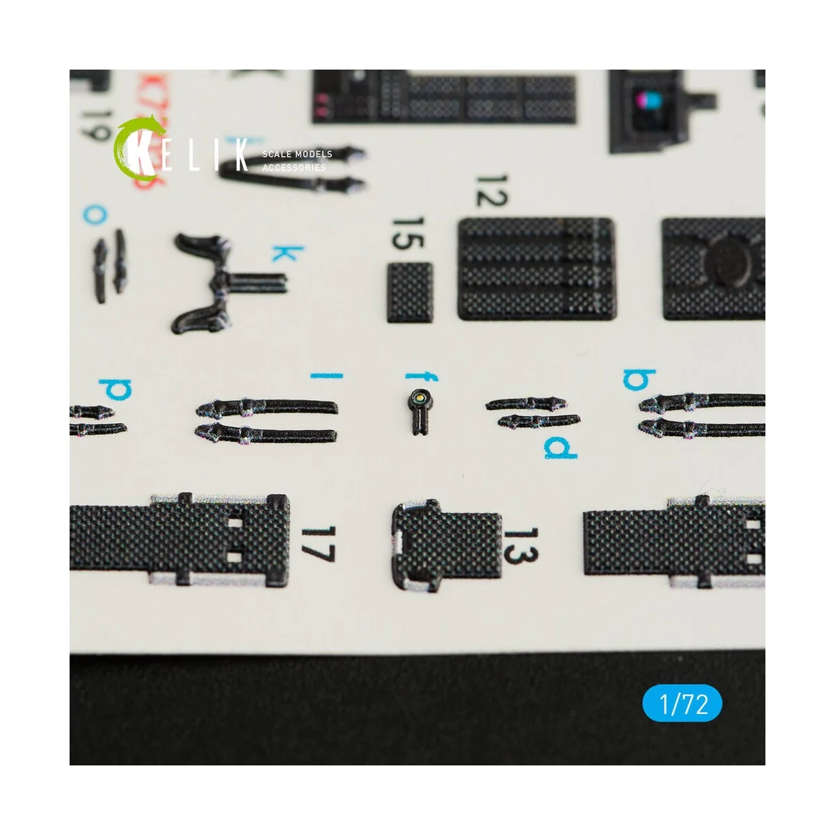 UH-1Y Venom interior 3D decals for Dream Model kit, 1/72 - Kelik K7...