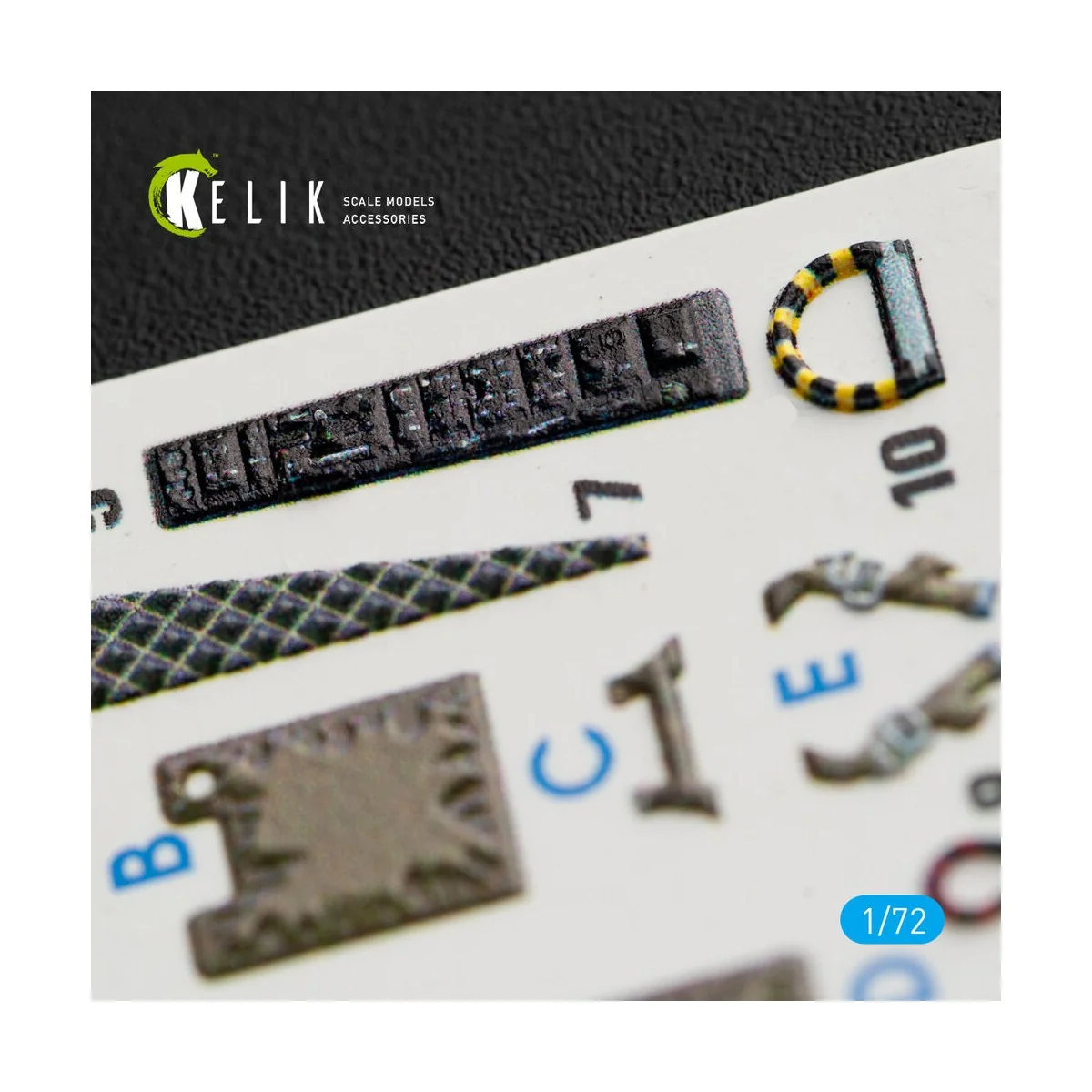 A-4(B, P) Skyhawk interior 3D decals for Airfix kit, 1/72 - Kelik K...