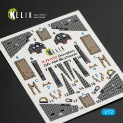 OA-4M Skyhawk interior 3D decals for Fujimi/Hobby 2000 kit, 1/72 - ...