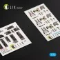 F-4(C, D) Phantom II interior 3D decals for Hasegawa kit, 1/72 - Ke...