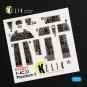 F-4(C, D) Phantom II interior 3D decals for Hasegawa kit, 1/72 - Ke...
