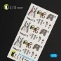 F-4EJ Kai Phantom II interior 3D decals for Hasegawa kit, 1/72 - Ke...