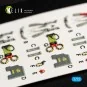 RF-4E Phantom II interior 3D decals for Hasegawa kit, 1/72 - Kelik ...