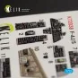 F-4J/S Phantom II interior 3D decals for Hasegawa kit, 1/72 - Kelik...