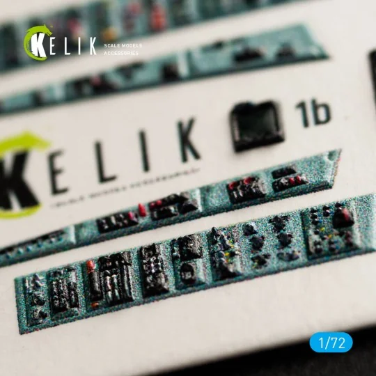SU-27 interior 3D decals for Trumpeter kit, 1/72 - Kelik K72040