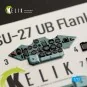 SU-27UB interior 3D decals for Trumpeter kit, 1/72 - Kelik K72041