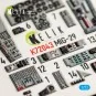 MiG-29 Fulcrum-A 9-12 interior 3D decals for GWH kit, 1/72 - Kelik ...