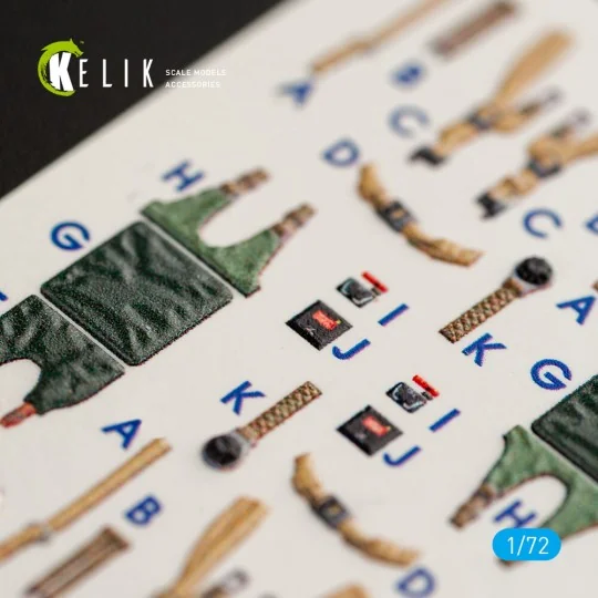 Blackburn Buccaneer S.2C interior 3D decals for Airfix kit, 1/72 - ...