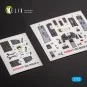 F-15C MSIP II Eagle interior 3D decals for GWH, 1/72 - Kelik K72048