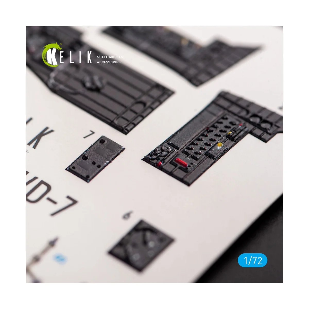 Junkers Ju87D-3N/D-7 - interior 3D decals for Fujimi/Hobby 2000 kit...