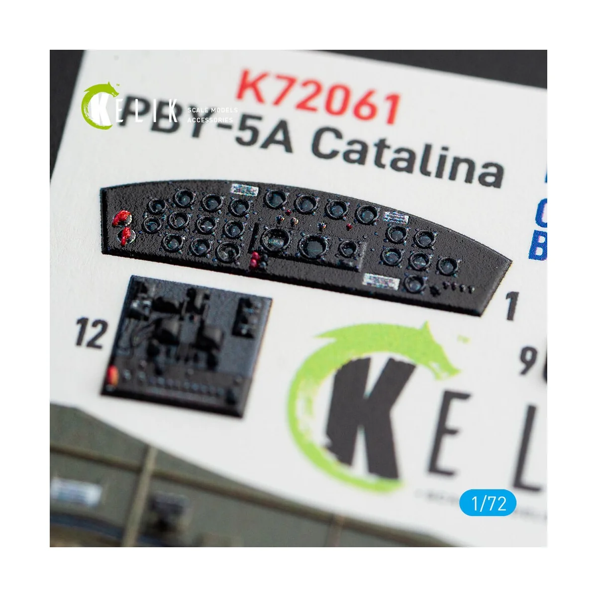 PBY-5A Catalina interior 3D decals for Academy kit, 1/72 - Kelik K7...