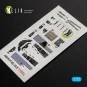 A1H Skyraider interior 3D decals for Hasegawa kit, 1/72 - Kelik K72064