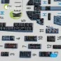 F-15C Strike Eagle interior 3D decals for Hasegawa kit, 1/72 - Keli...