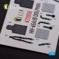 HH-65A/B Dolphin interior 3D decals for Dream Model kit, 1/72 - Kel...