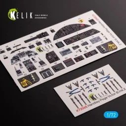 Handley Page Victor B Mk2 interior 3D decals for Airfix kit, 1/72 -...