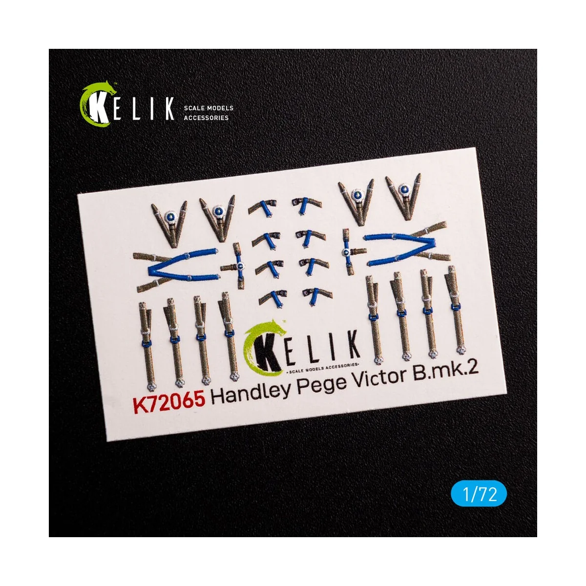 Handley Page Victor B Mk2 interior 3D decals for Airfix kit, 1/72 -...