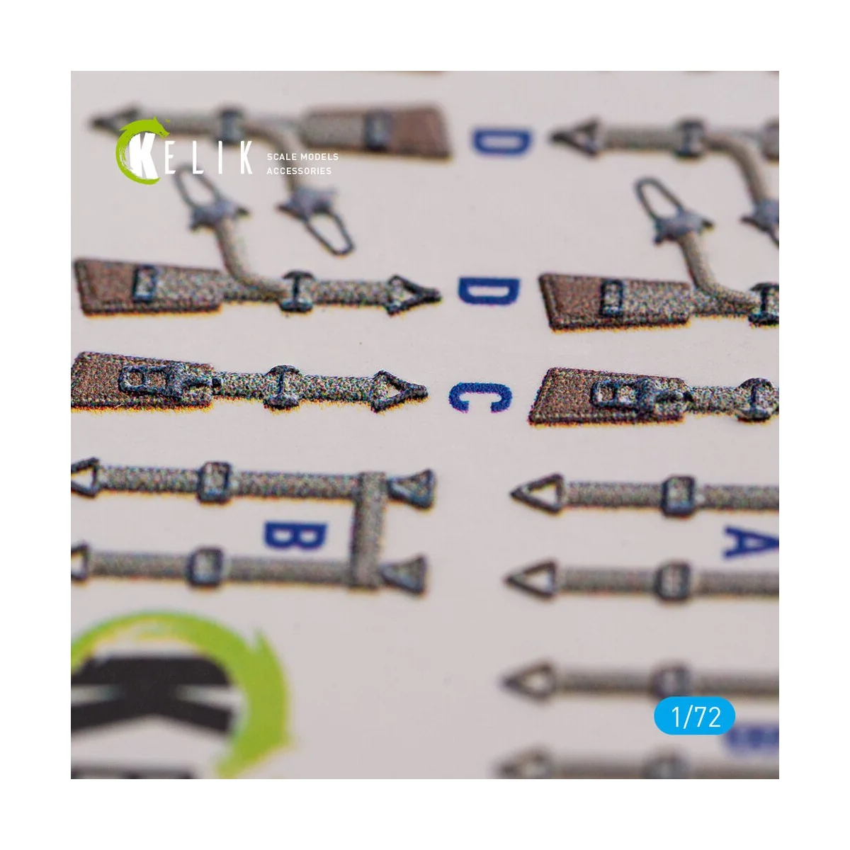Junkers JU 88 A-4 interior 3D decals for Revell kit, 1/72 - Kelik K...