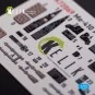 Messerschmitt Me410A-1 interior 3D decals for Airfix kit, 1/72 - Ke...