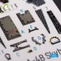 A-4B Skyhawk interior 3D decals for Hobby 2000/Fujimi kit, 1/72 - K...