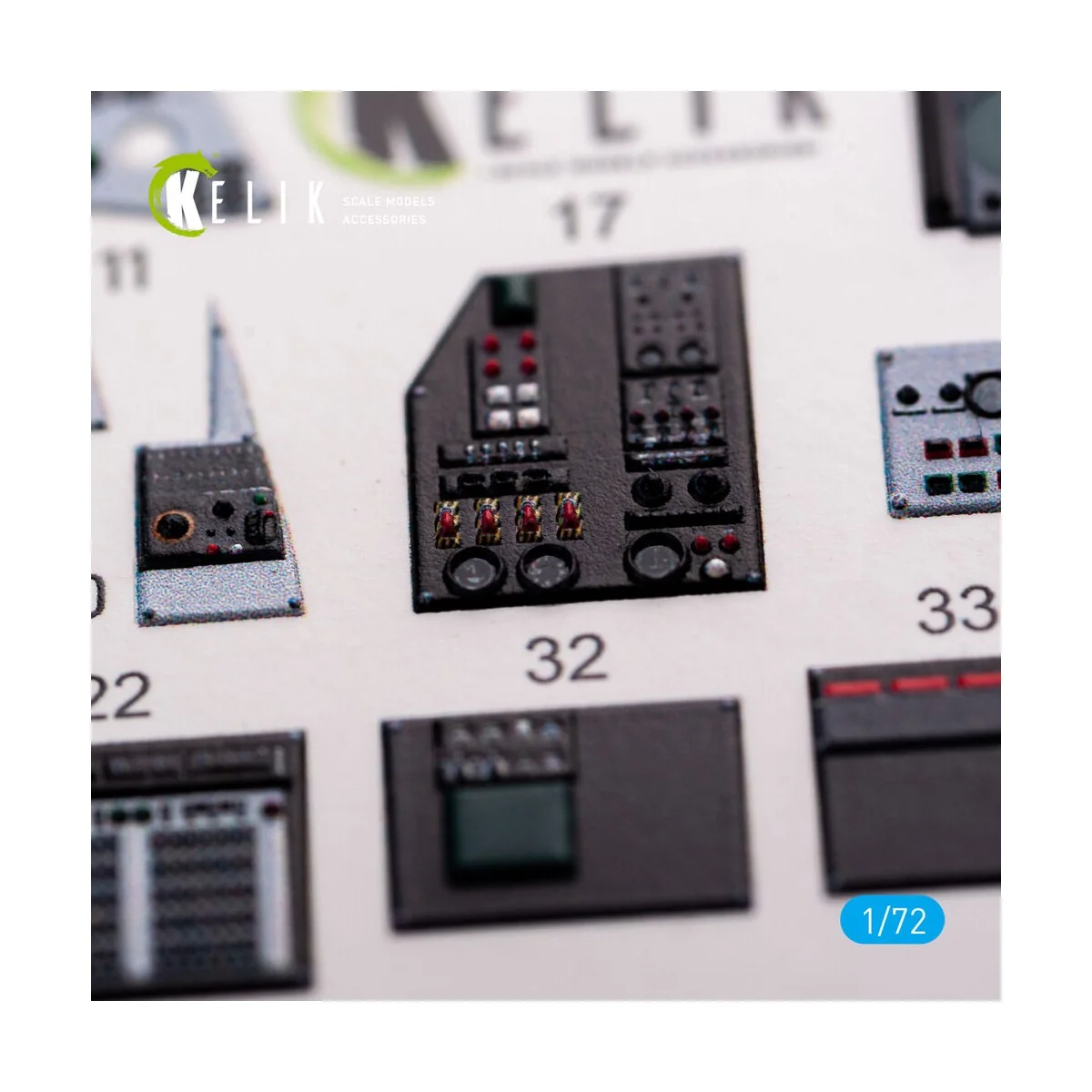 Handley Page Victor B Mk2 interior 3D decals for Airfix kit, 1/72 -...