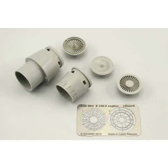 F-16CJ Block 52 engine (TAM), 1/48 - Eduard Accessories 648004