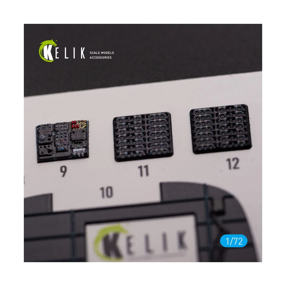CH-53D Sea Stallion interior 3D decals for Fujimi/Academy kit, 1/72...