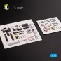 OV-10D+ Bronco interior 3D decals for ICM kit, 1/72 - Kelik K72081