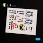 OV-10D+ Bronco interior 3D decals for ICM kit, 1/72 - Kelik K72081