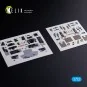 F-14A Tomcat - interior 3D decals for Hasegawa kit, 1/72 - Kelik K7...