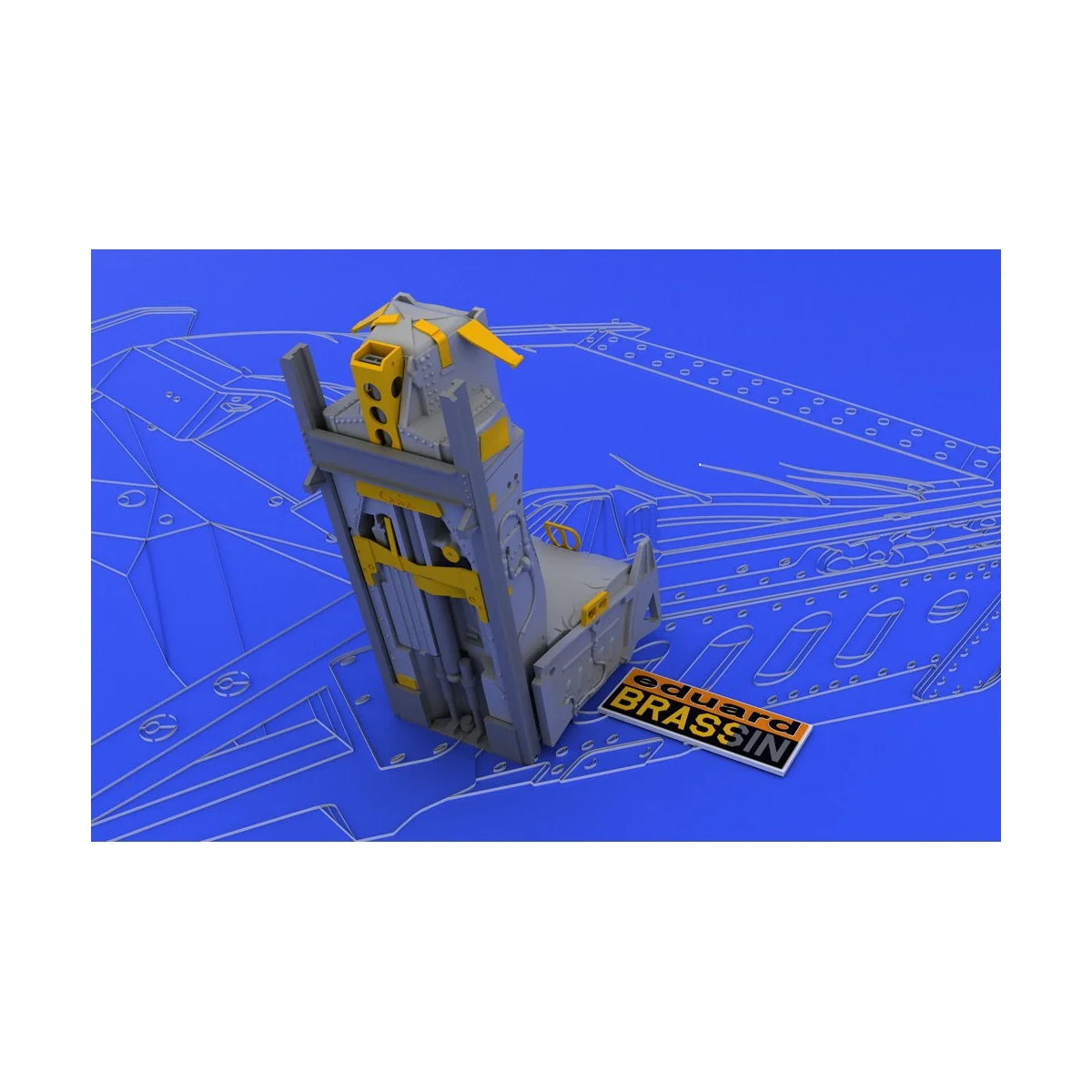 F-16 late seat (TAM) - Eduard Accessories 648008