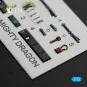 J-20 Mighty Dragon - interior 3D decals for Dream Model kit, 1/72 -...
