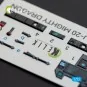 J-20 Mighty Dragon - interior 3D decals for Dream Model kit, 1/72 -...