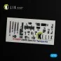 A6M5 Zero - interior 3D decals for Tamiya kit, 1/72 - Kelik K72099