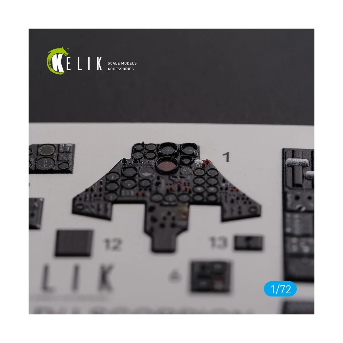 F-89 D/J Scorpion interior 3D decals for Revell kit, 1/72 - Kelik K...