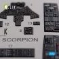 F-89 D/J Scorpion interior 3D decals for Revell kit, 1/72 - Kelik K...
